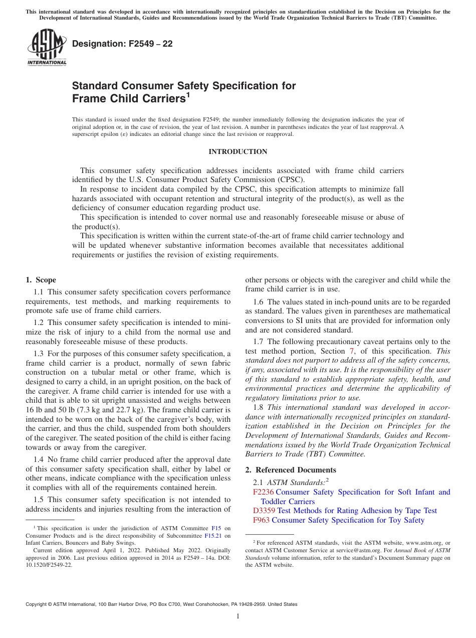 ASTM F2549 - 22.pdf_第1页