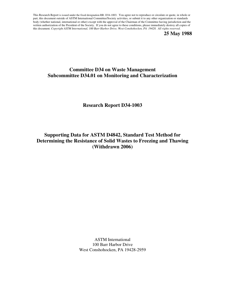 ASTM RR-D34-1003 1988.pdf_第1页
