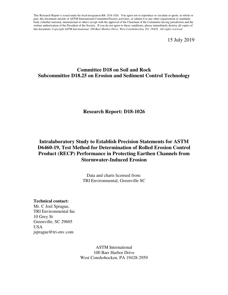 ASTM RR-D18-1026 2019.pdf_第1页