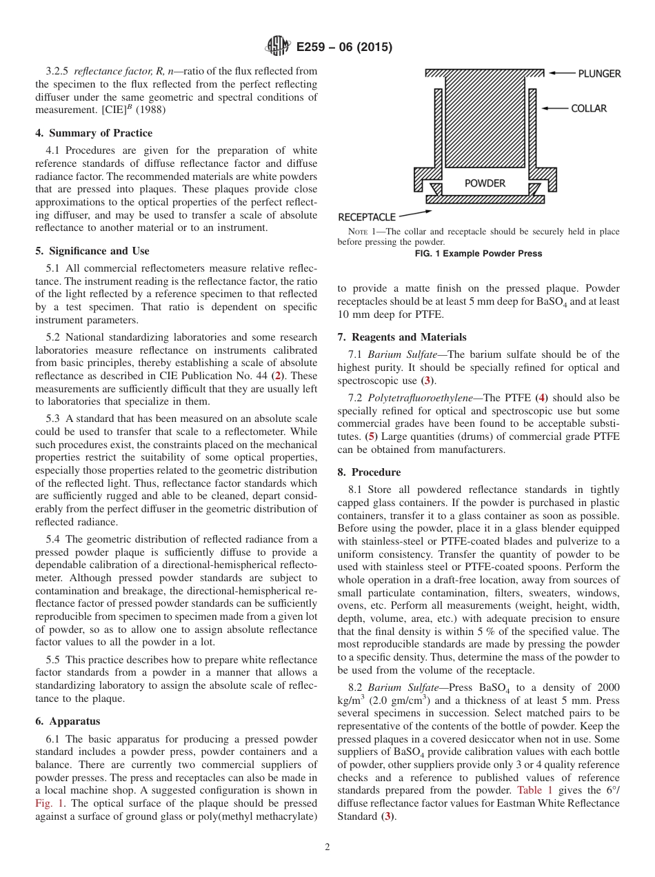 ASTM E259 - 06 (2015).pdf_第2页