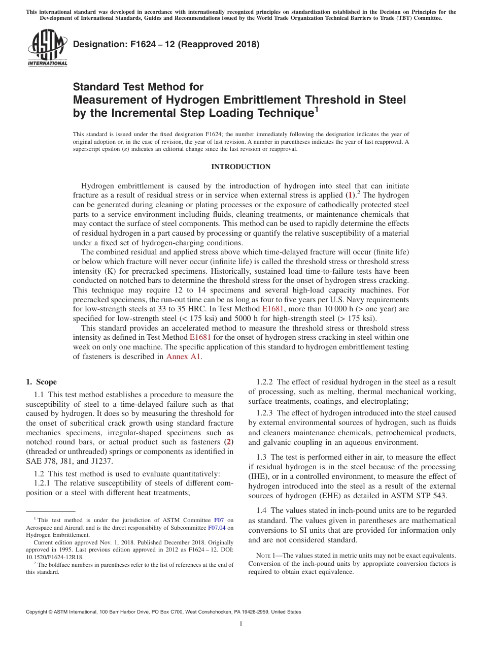 ASTM F1624 - 12 (2018).pdf_第1页
