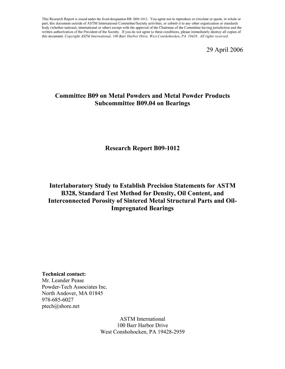 ASTM RR-B09-1012 2006.pdf_第1页