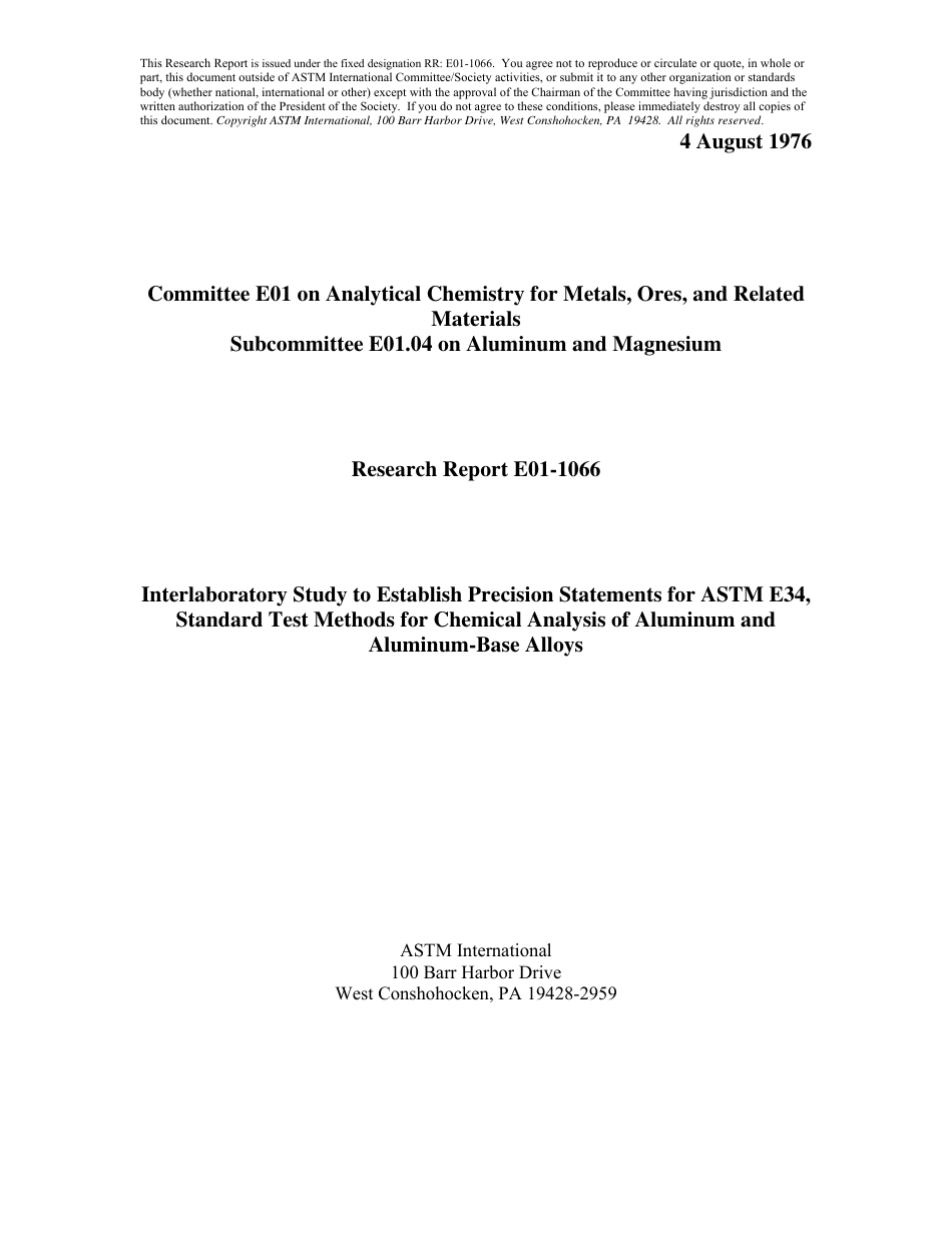ASTM RR-E01-1066 1976.pdf_第1页