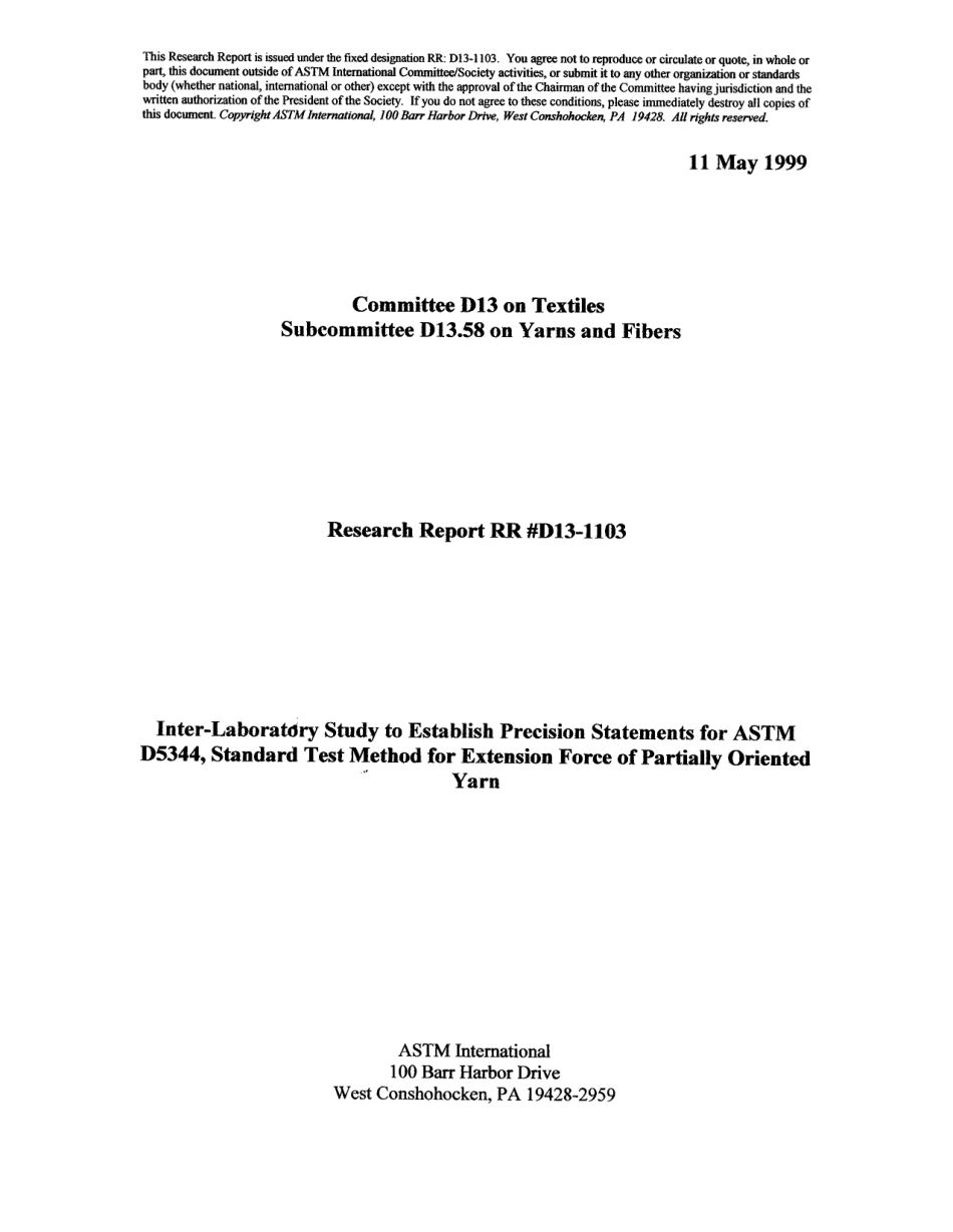 ASTM RR-D13-1103 1999.pdf_第1页
