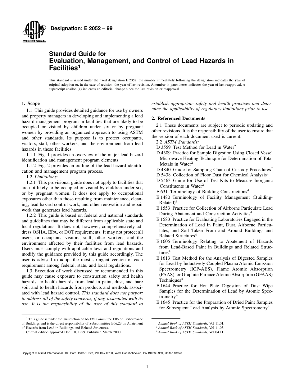 ASTM E2052 - 99.pdf_第1页