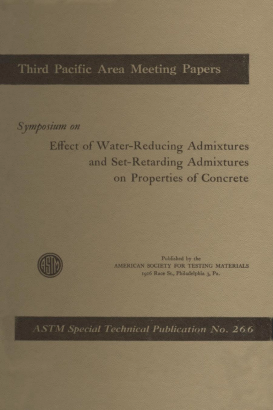 ASTM STP 266-1960.pdf_第1页