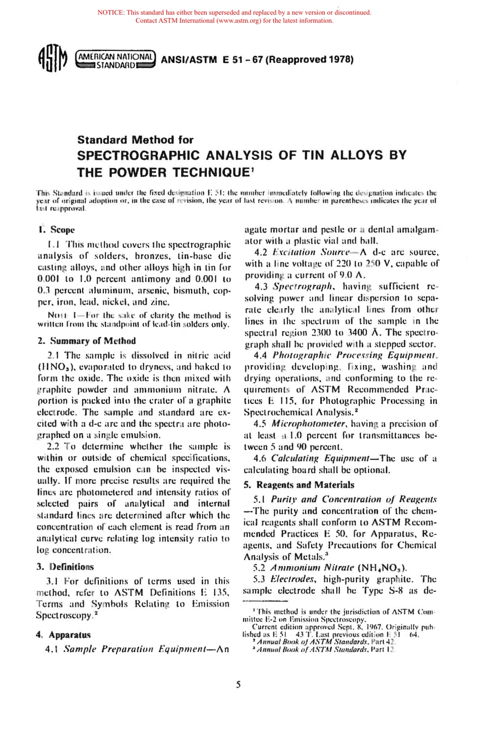 ASTM E51 - 67 (1978) scan.pdf_第1页