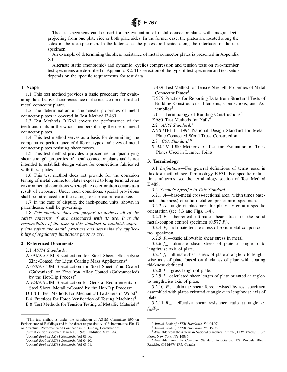 ASTM E767 - 96 (2001).pdf_第2页