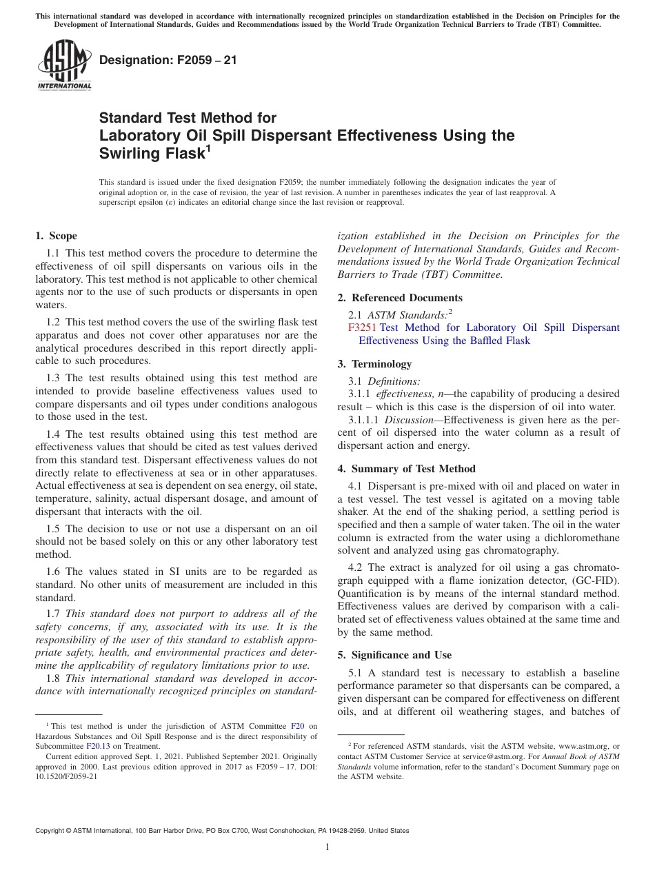 ASTM F2059 - 21.pdf_第1页