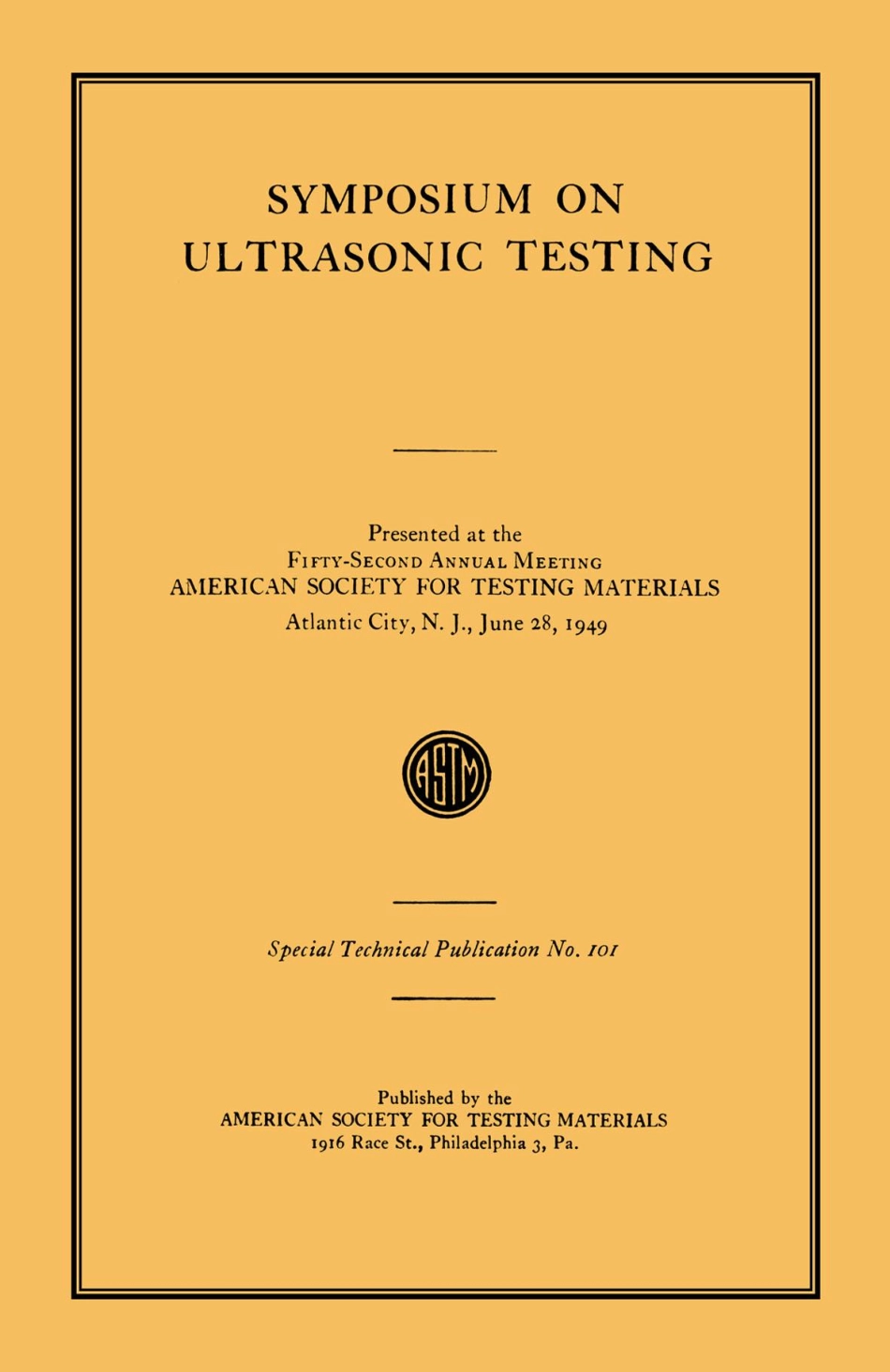 ASTM STP 101-1951.pdf_第1页