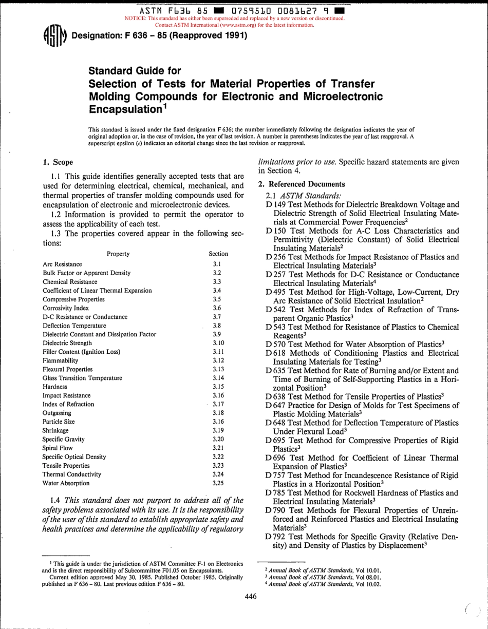 ASTM F636 - 85 (1991) scan.pdf_第1页