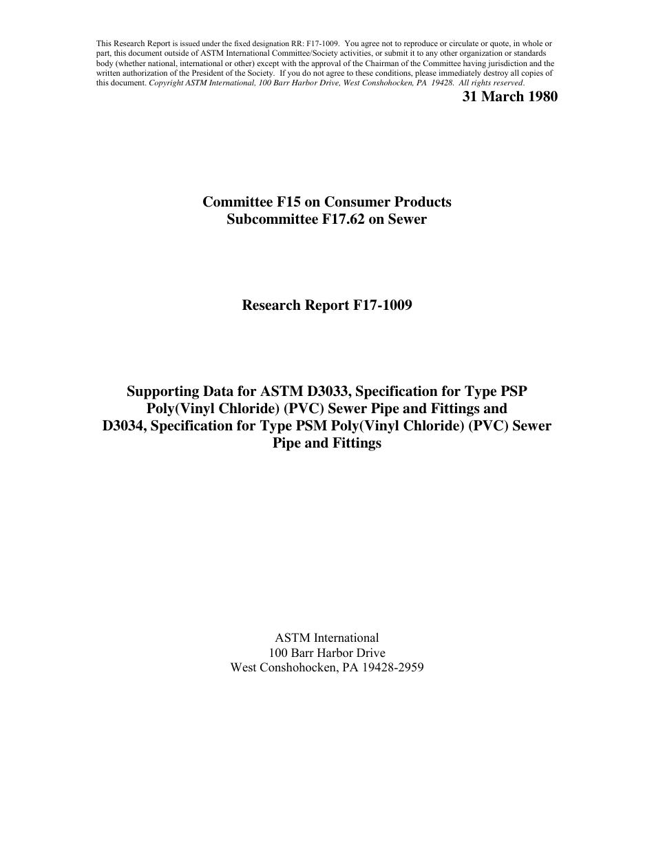 ASTM RR-F17-1009 1980.pdf_第1页