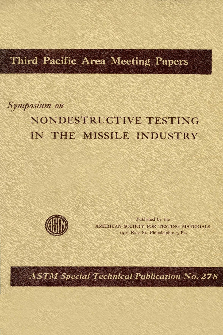 ASTM STP 278-1960.pdf_第1页