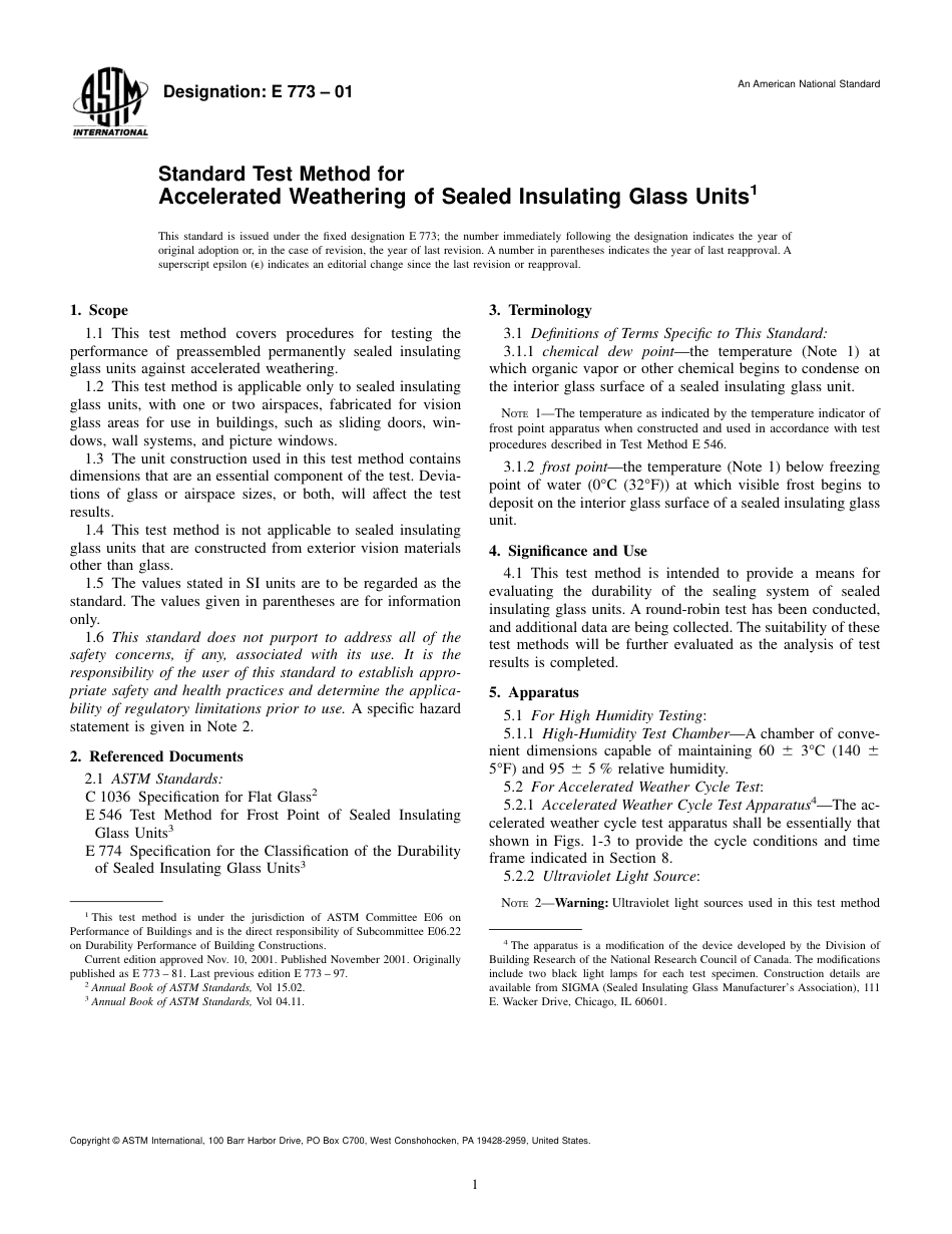 ASTM E773 - 01(1).pdf_第1页