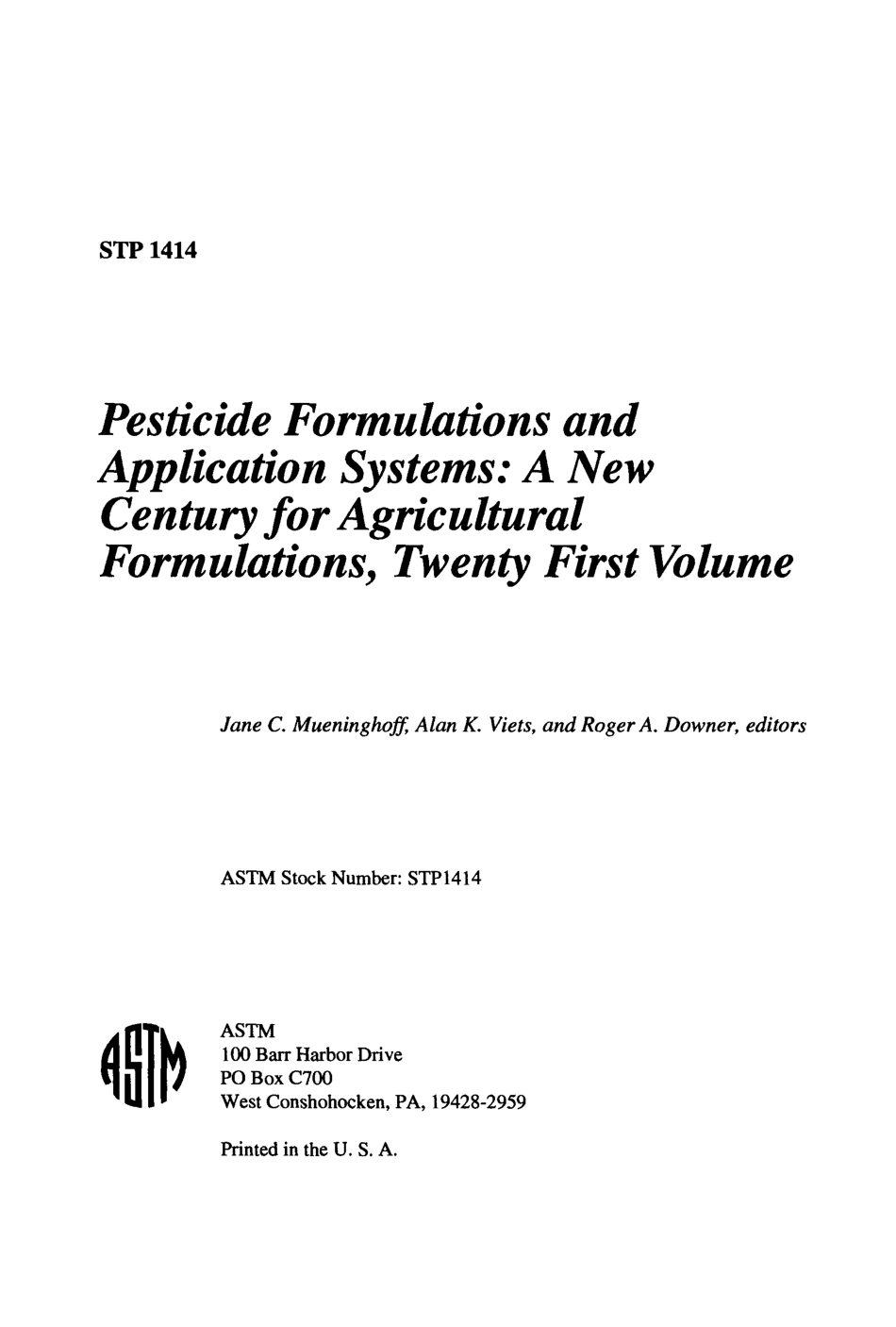 ASTM STP 1414-2001.pdf_第2页