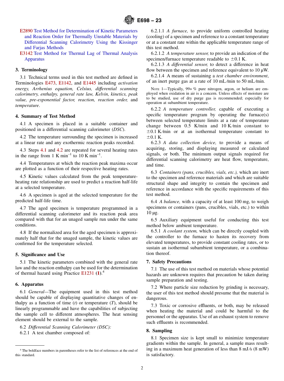 ASTM E698 - 23.pdf_第2页