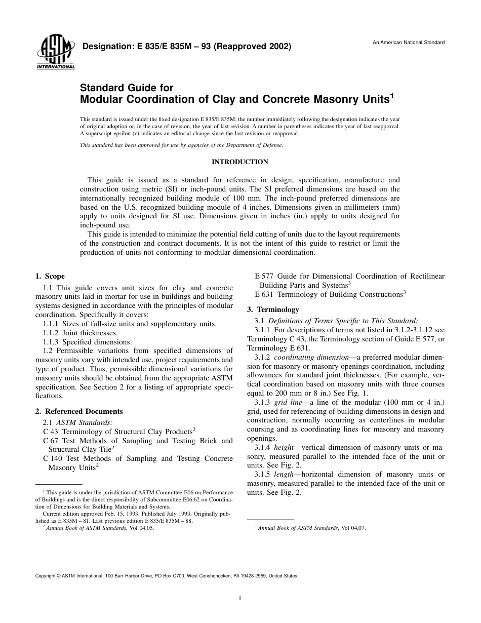 ASTM E835 - E 835M - 93 (2002).pdf_第1页