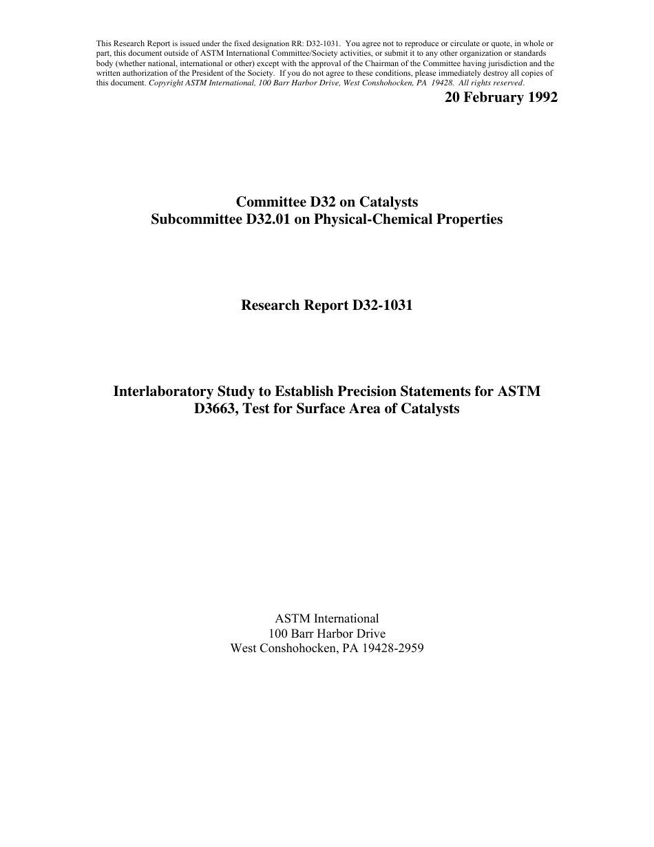 ASTM RR-D32-1031 1992.pdf_第1页