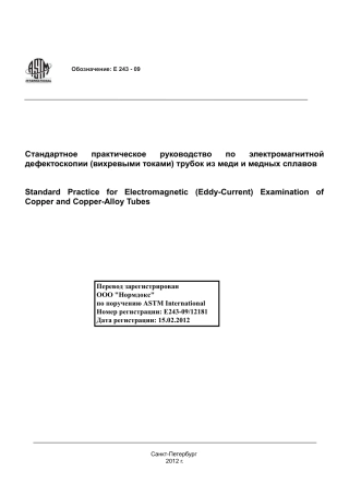 ASTM E243 - 09 rus.pdf