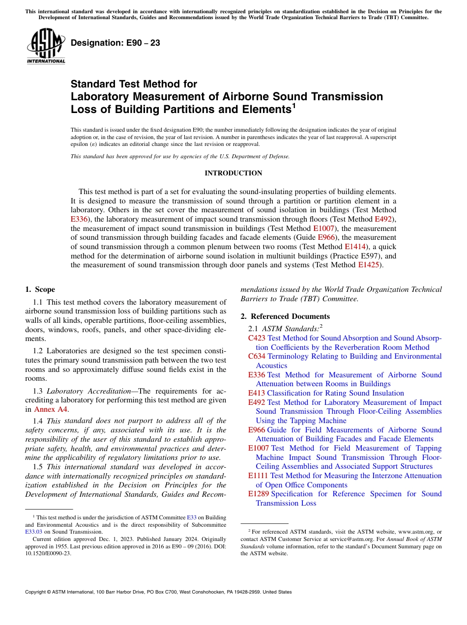ASTM E90 - 23.pdf_第1页