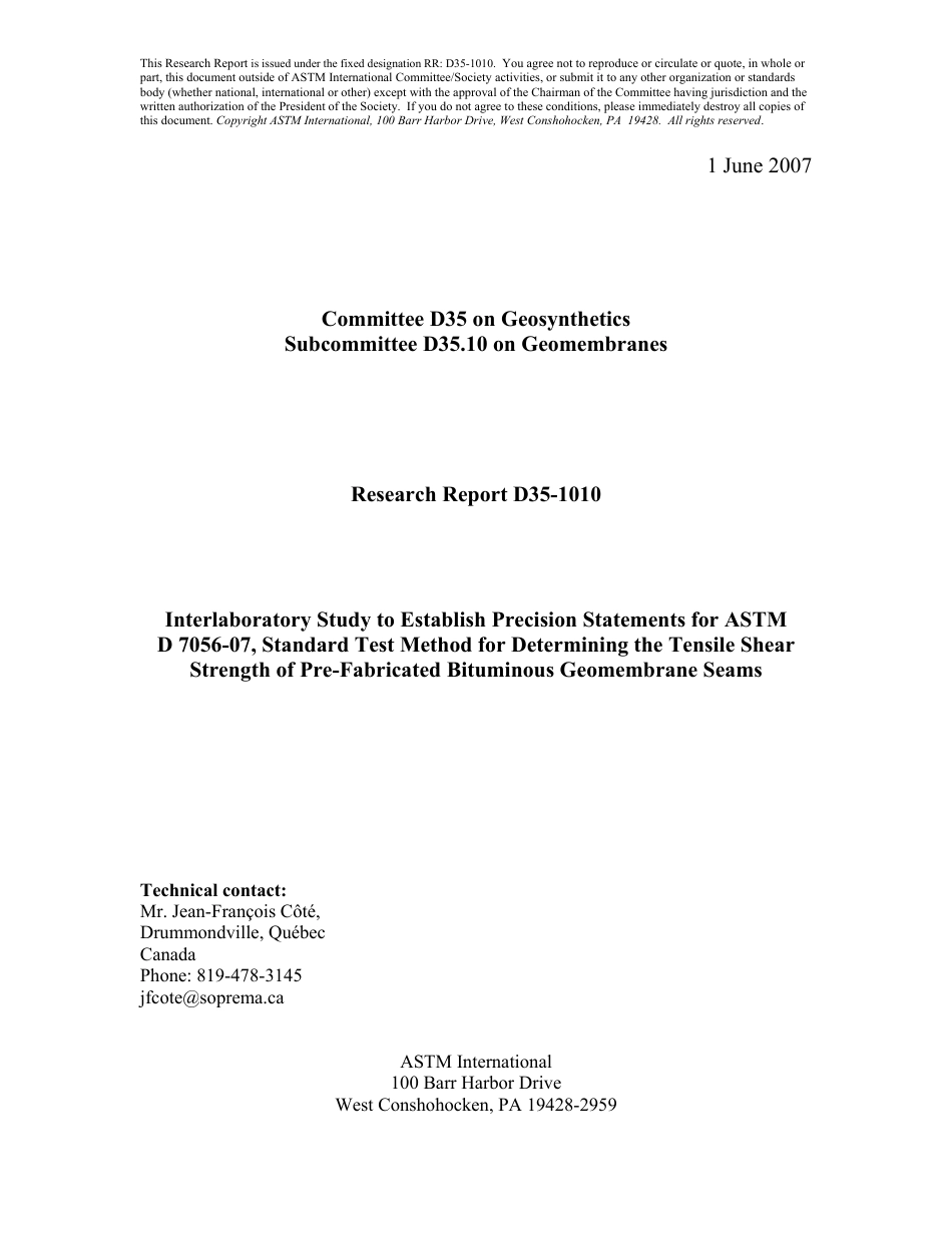 ASTM RR-D35-1010 2007.pdf_第1页