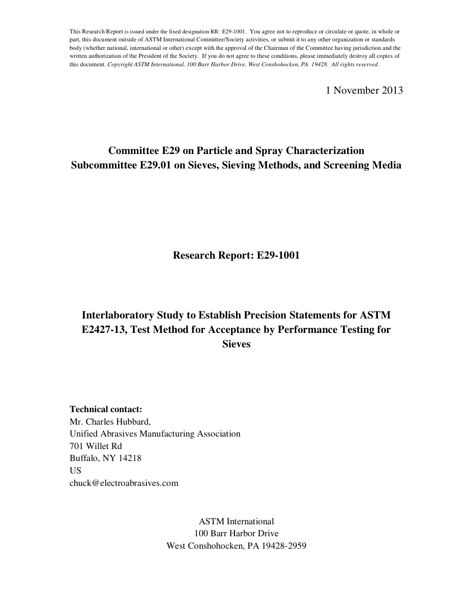 ASTM RR-E29-1001 2013.pdf_第1页