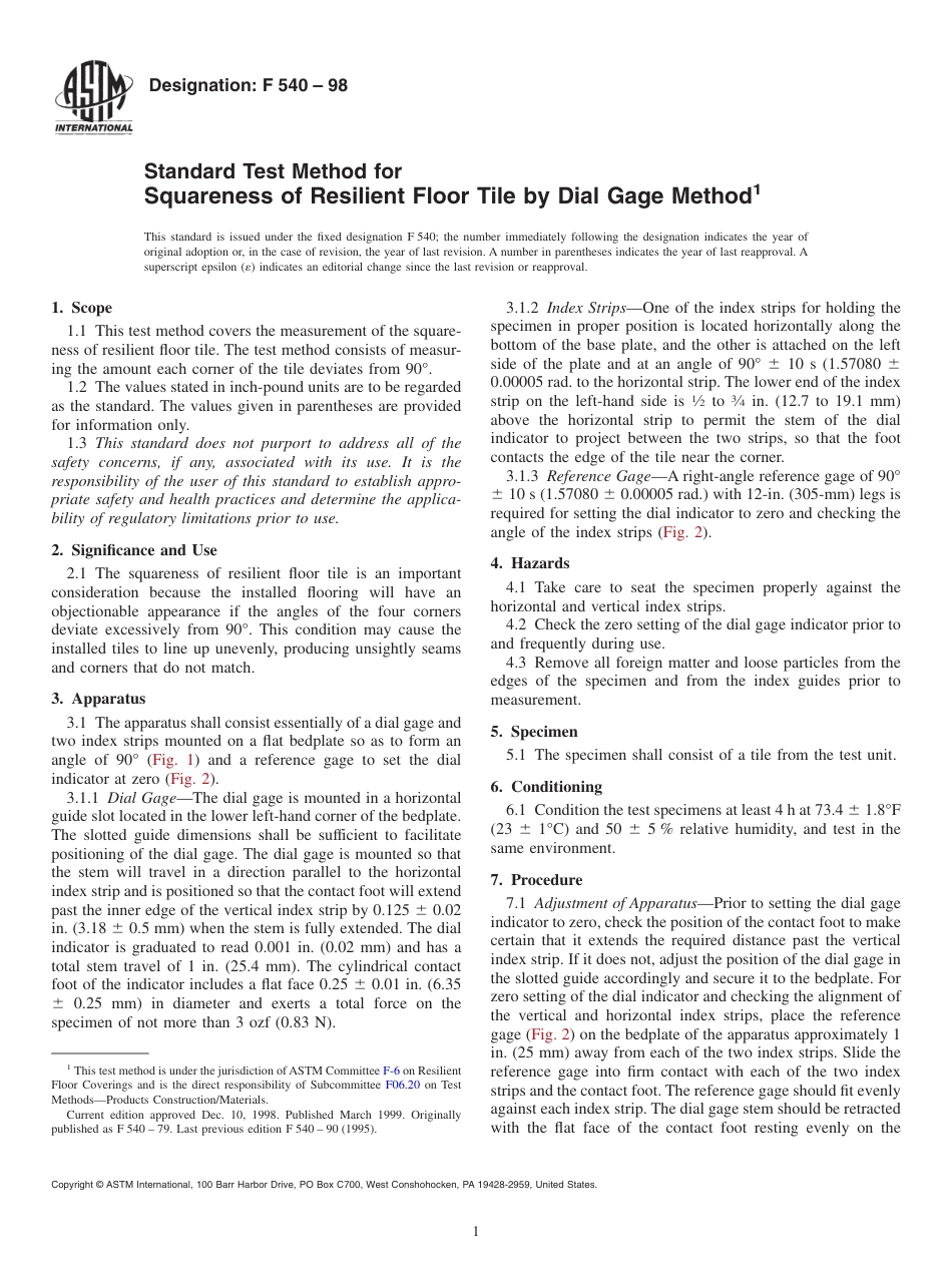 ASTM F540 - 98.pdf_第1页