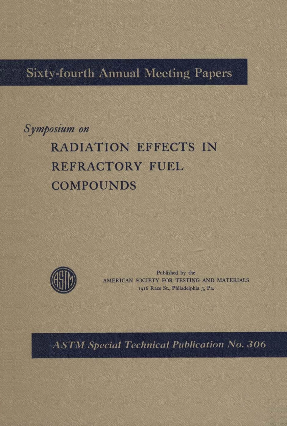 ASTM STP 306-1962.pdf_第1页