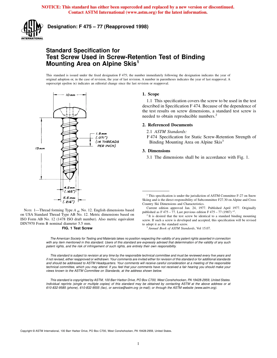 ASTM F475 - 77 (1998).pdf_第1页