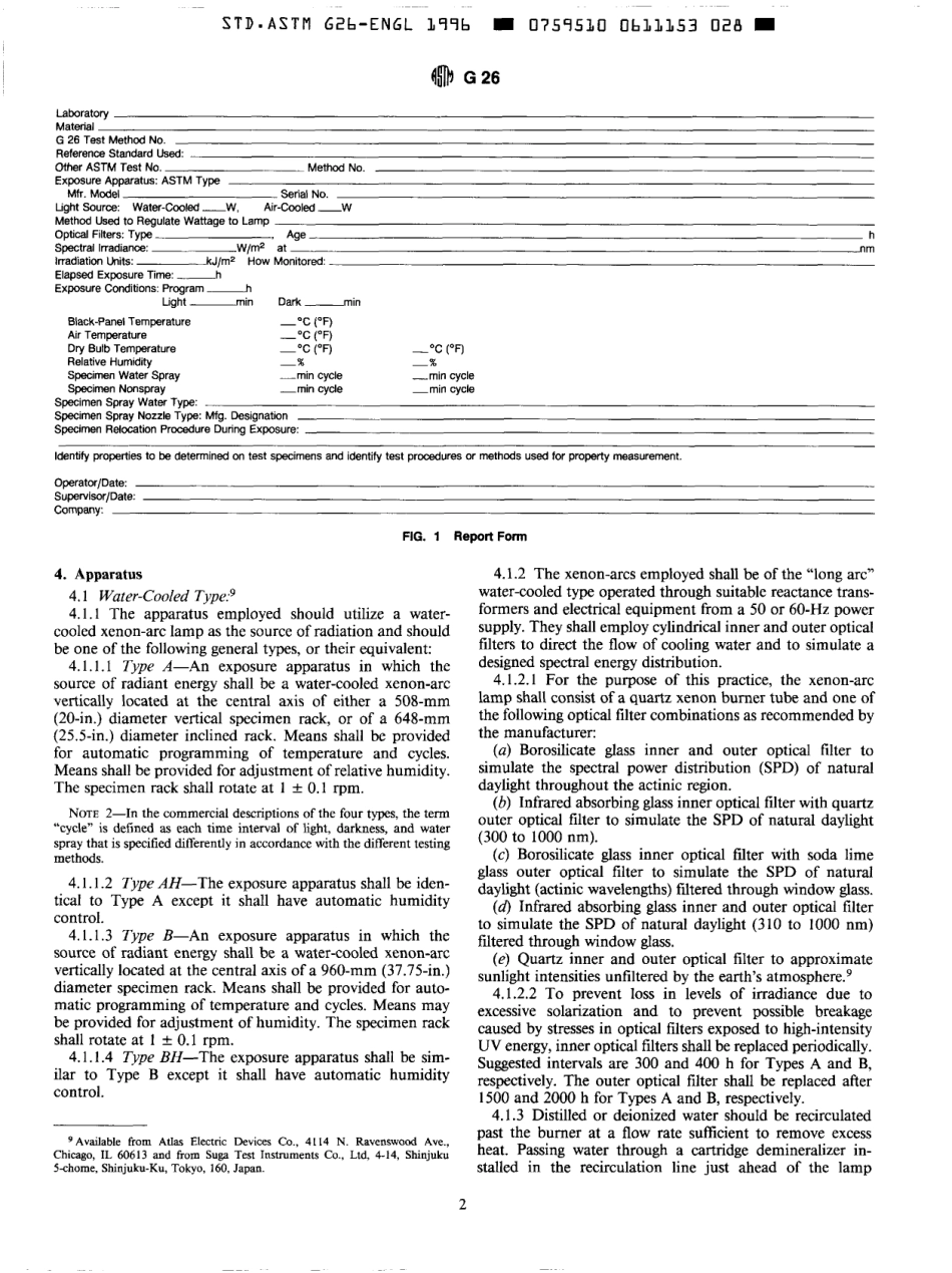 ASTM G26 - 96 scan.pdf_第2页