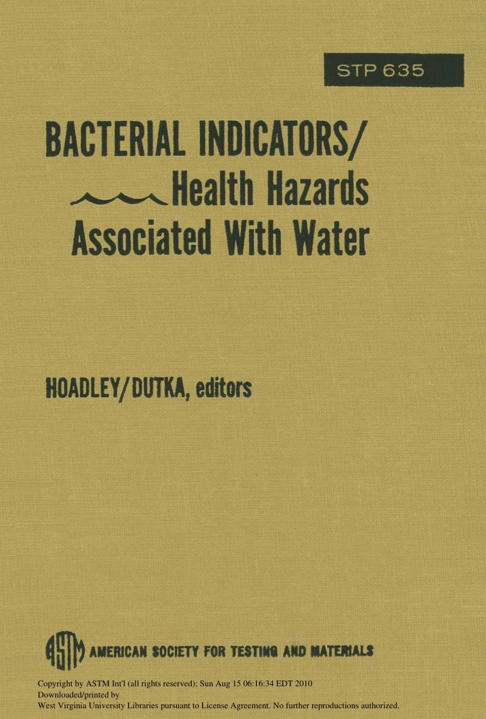 ASTM STP 635-1977.pdf_第1页