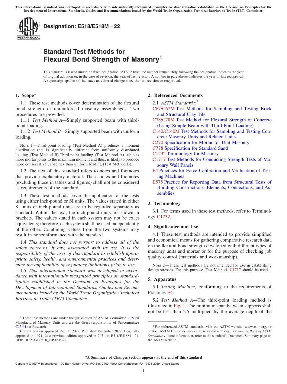 ASTM E518 - E 518M - 22.pdf_第1页