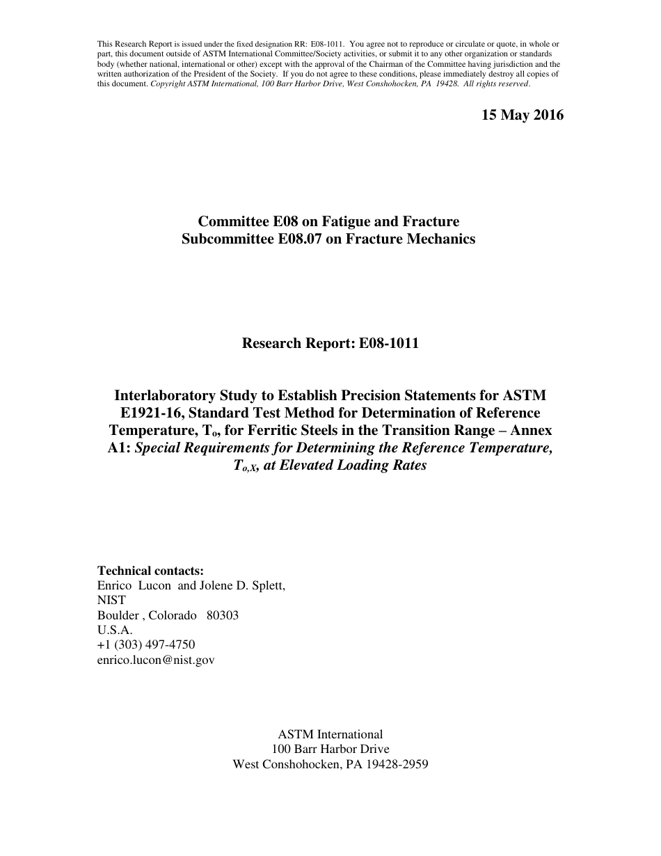 ASTM RR-E08-1011 2016.pdf_第1页