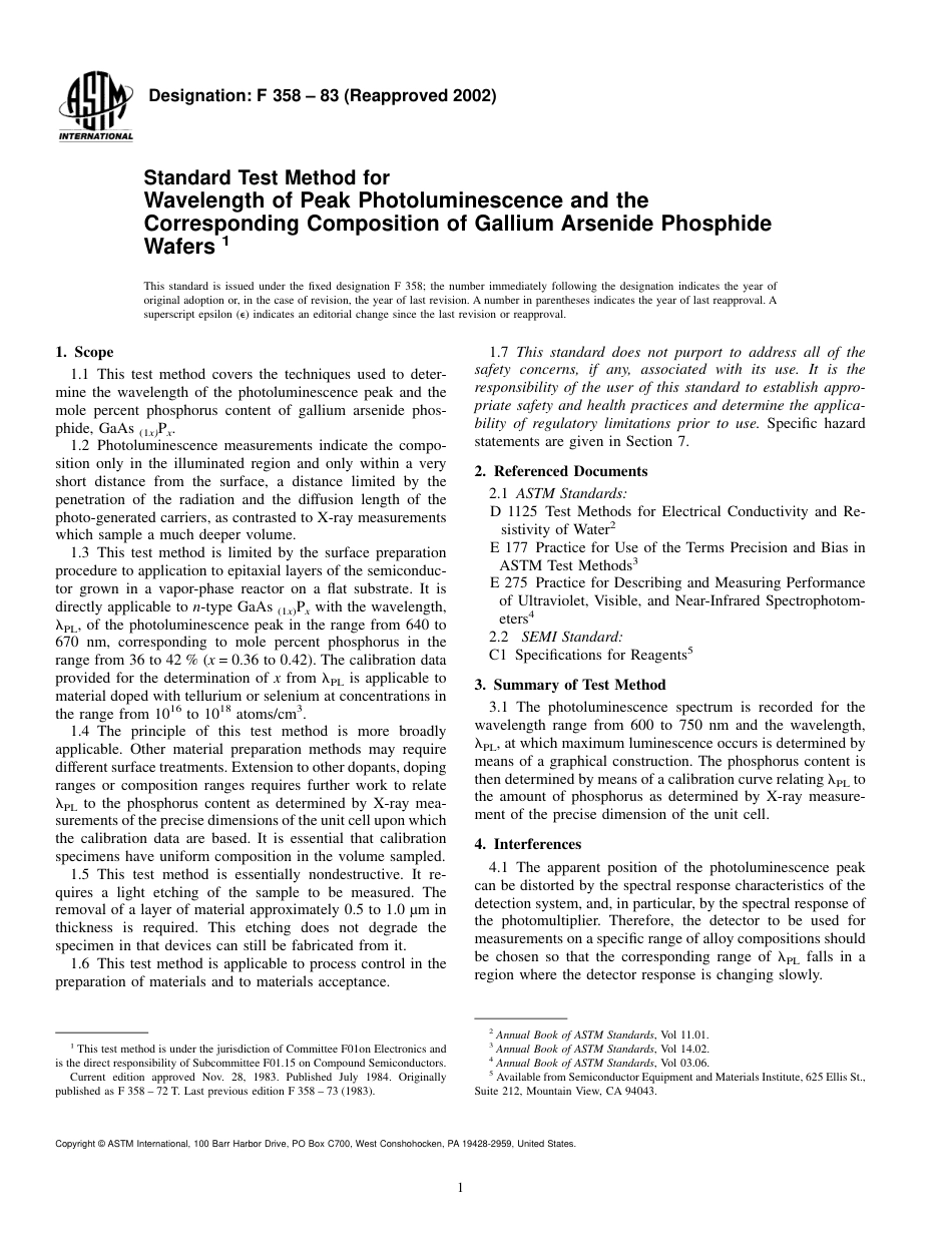 ASTM F358 - 83 (2002).pdf_第1页