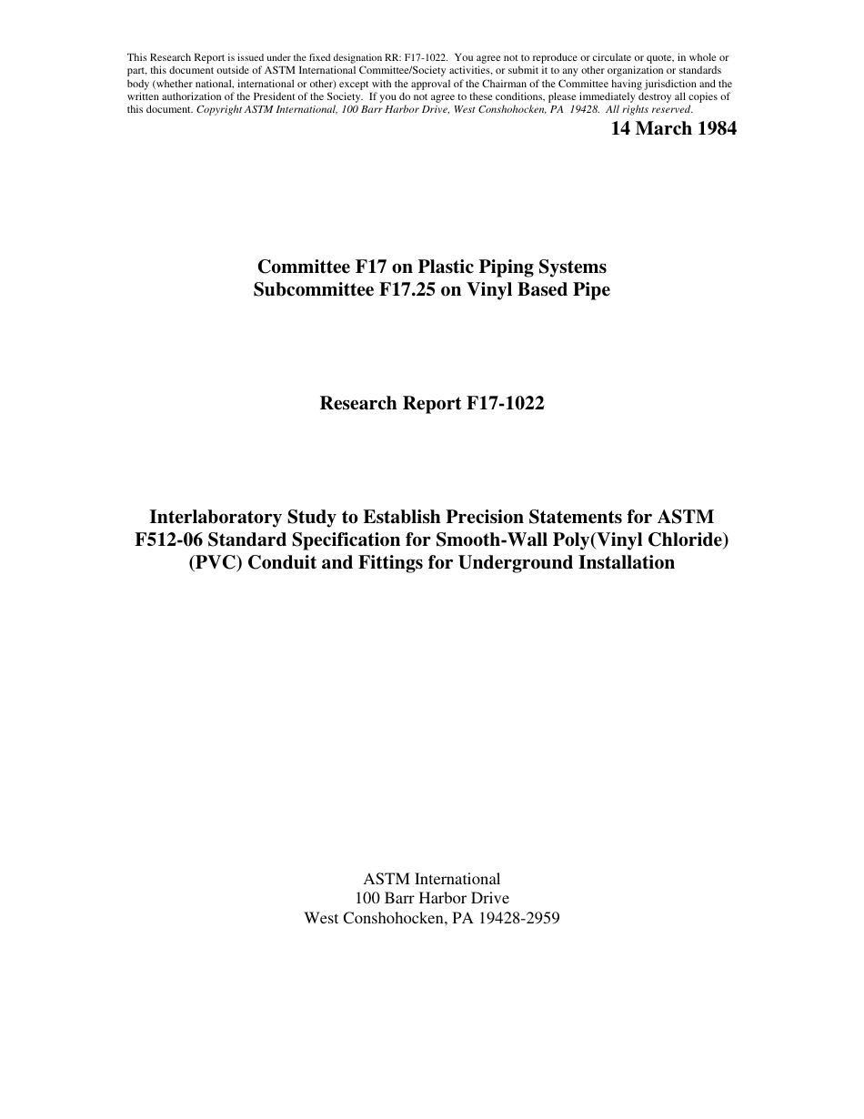 ASTM RR-F17-1022 1984.pdf_第1页
