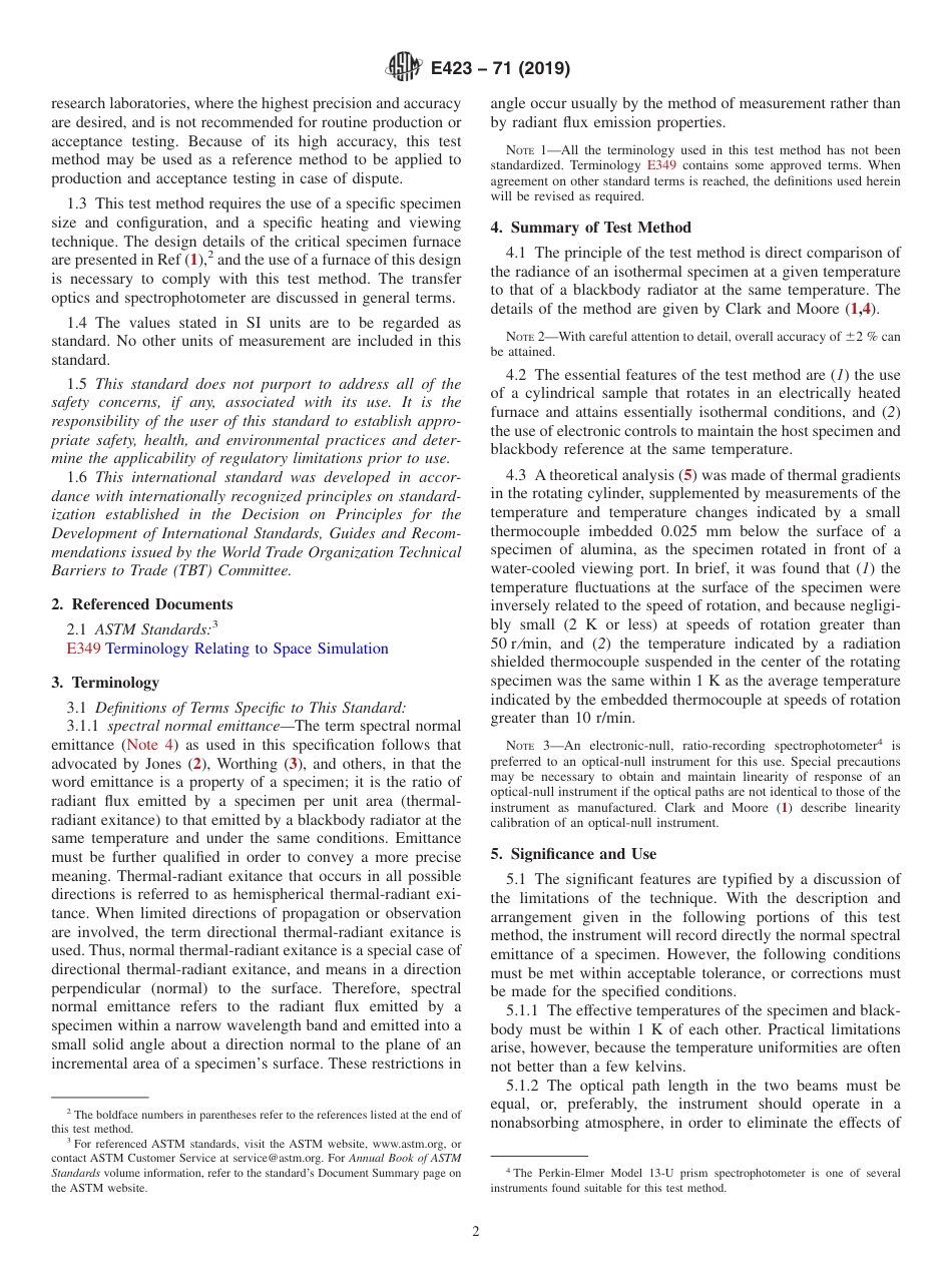 ASTM E423 - 71 (2019).pdf_第2页