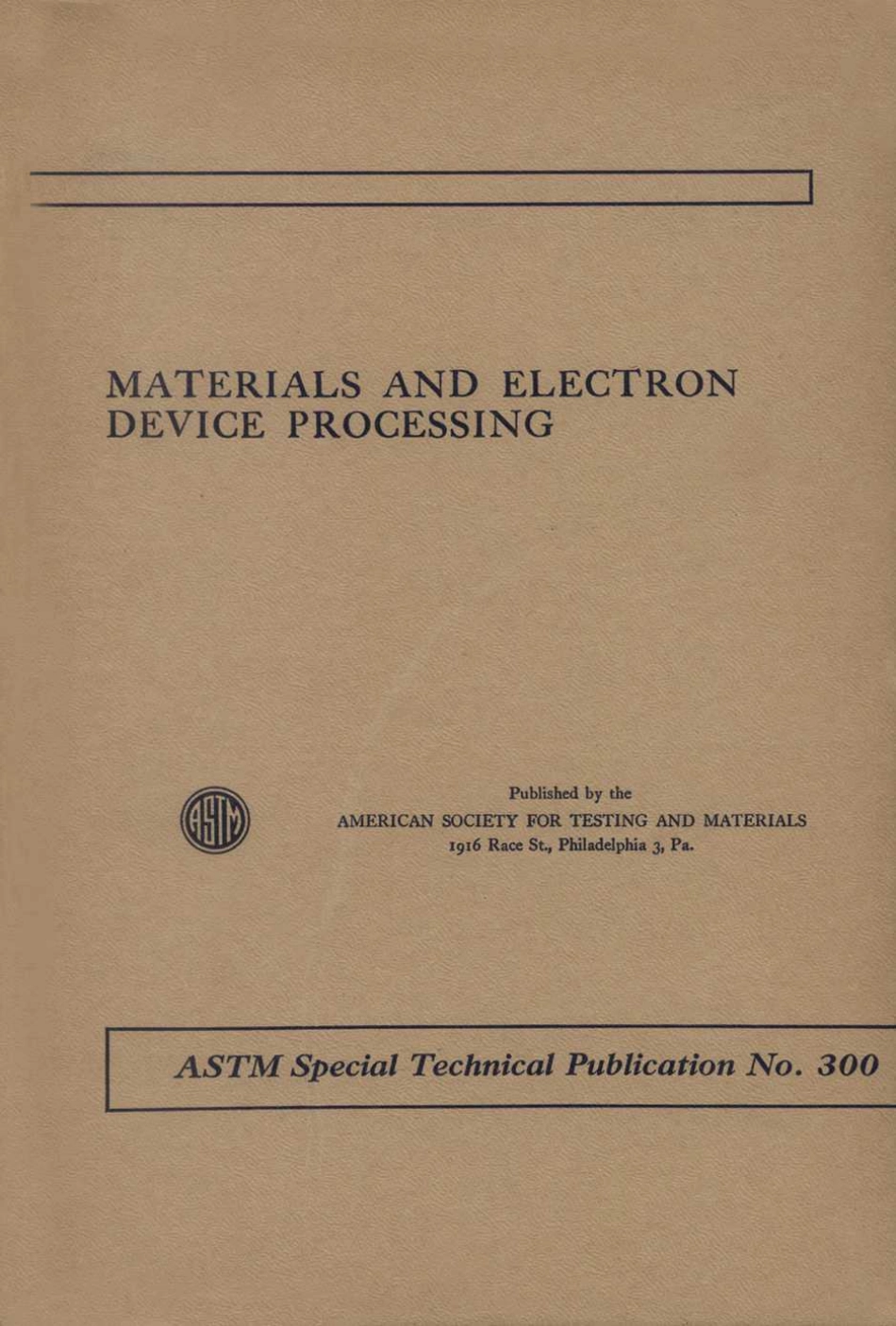 ASTM STP 300-1961.pdf_第1页