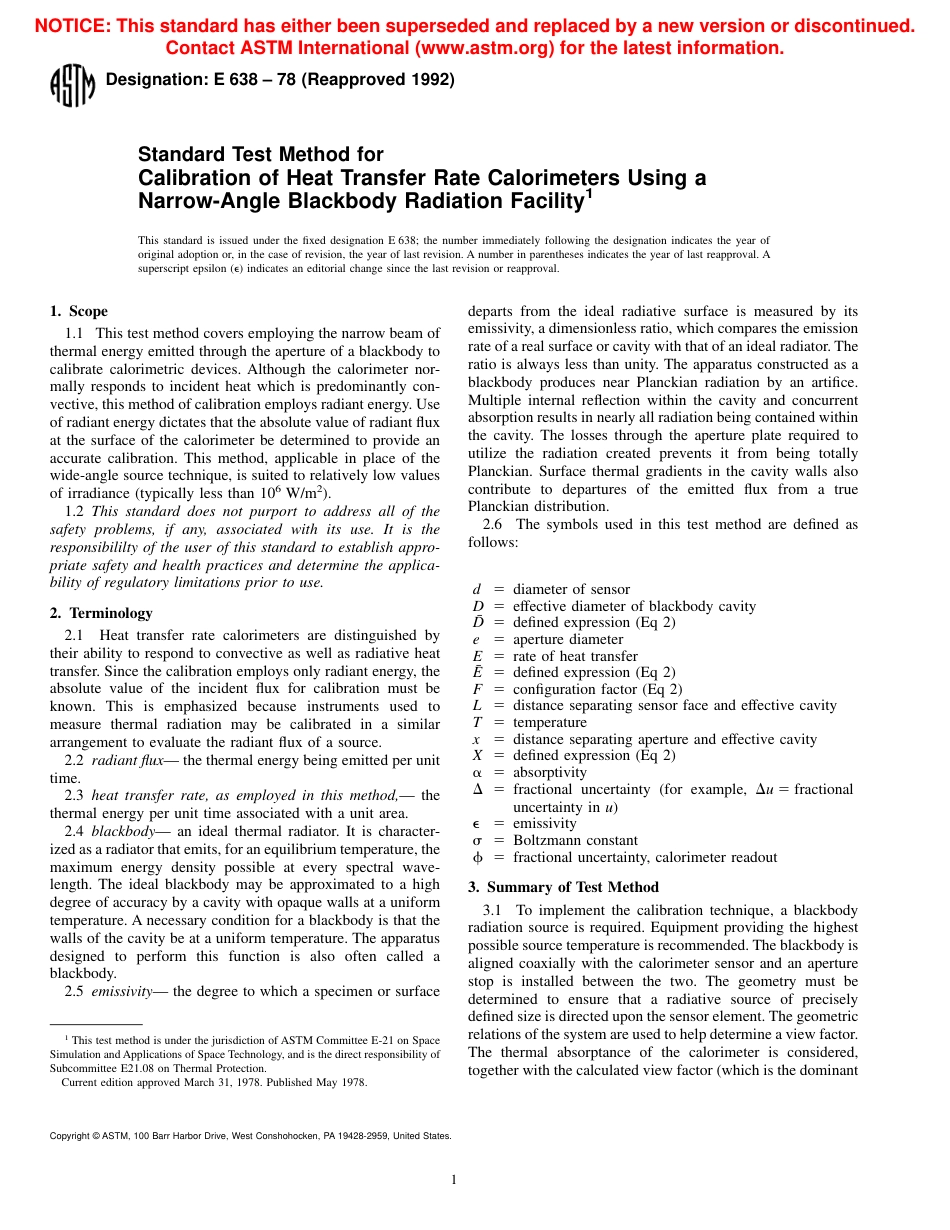 ASTM E638 - 78 (1992)(1).pdf_第1页