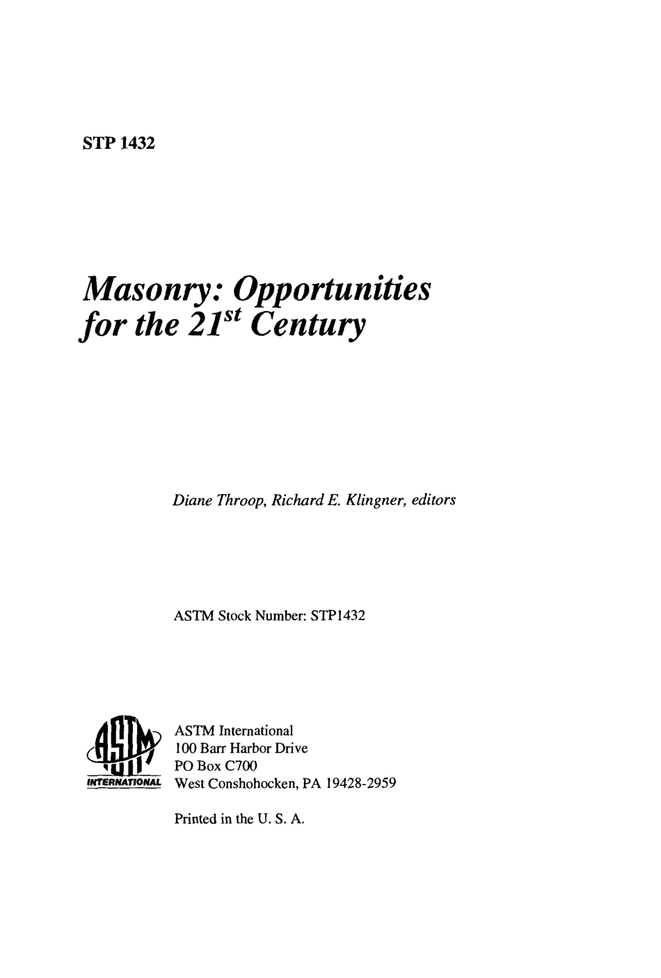 ASTM STP 1432-2002.pdf_第2页