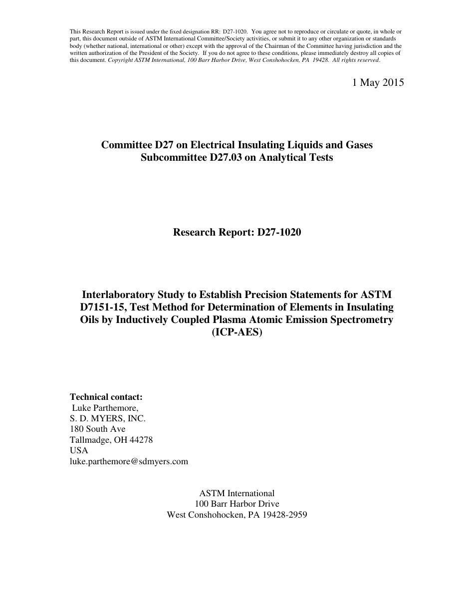 ASTM RR-D27-1020 2015.pdf_第1页