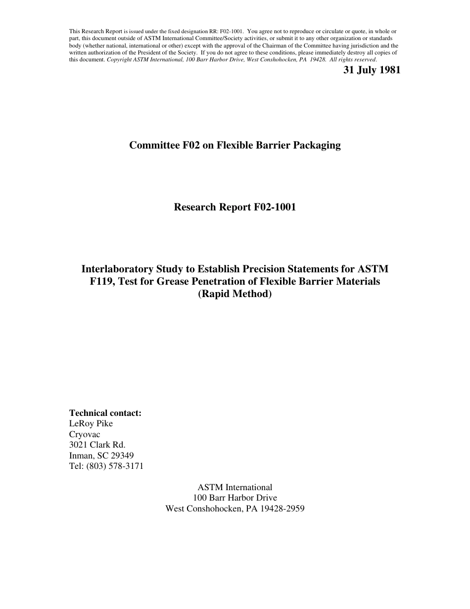 ASTM RR-F02-1001 1981.pdf_第1页