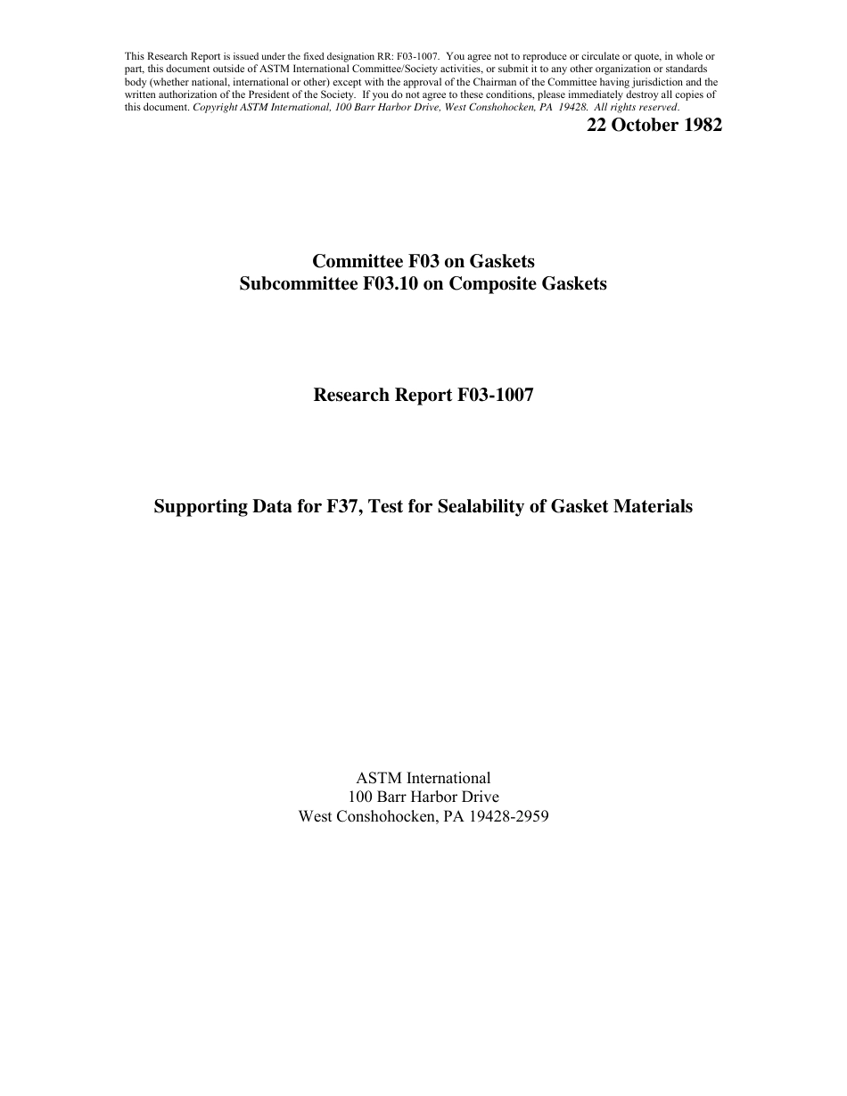 ASTM RR-F03-1007 1982.pdf_第1页