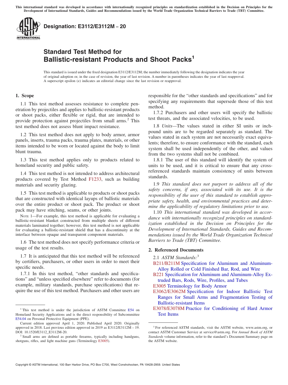 ASTM E3112 - E 3112M - 20.pdf_第1页