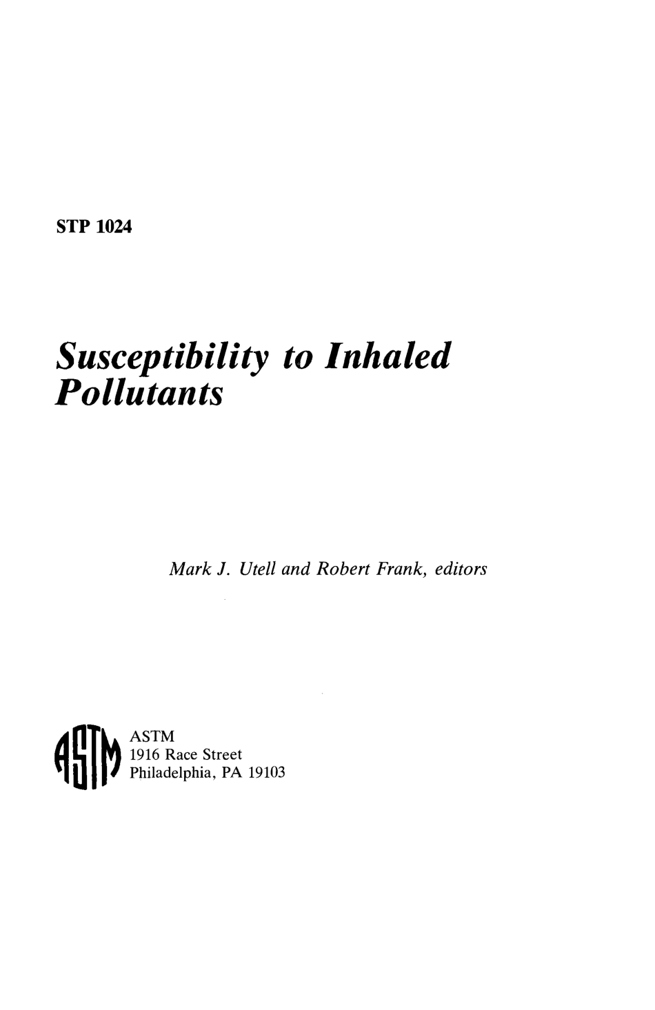 ASTM STP 1024-1989.pdf_第2页