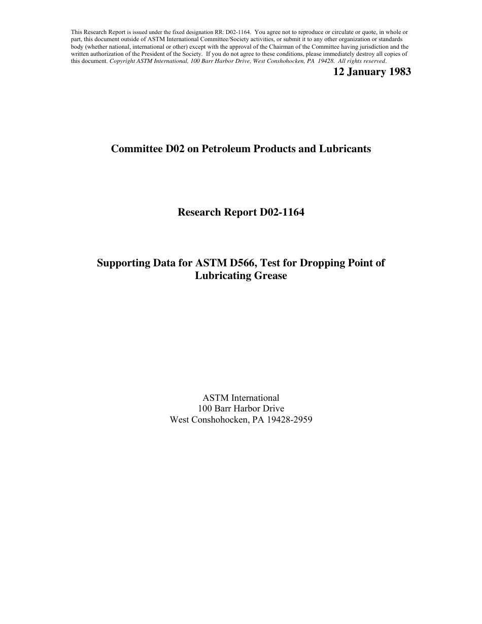 ASTM RR-D02-1164 1983.pdf_第1页