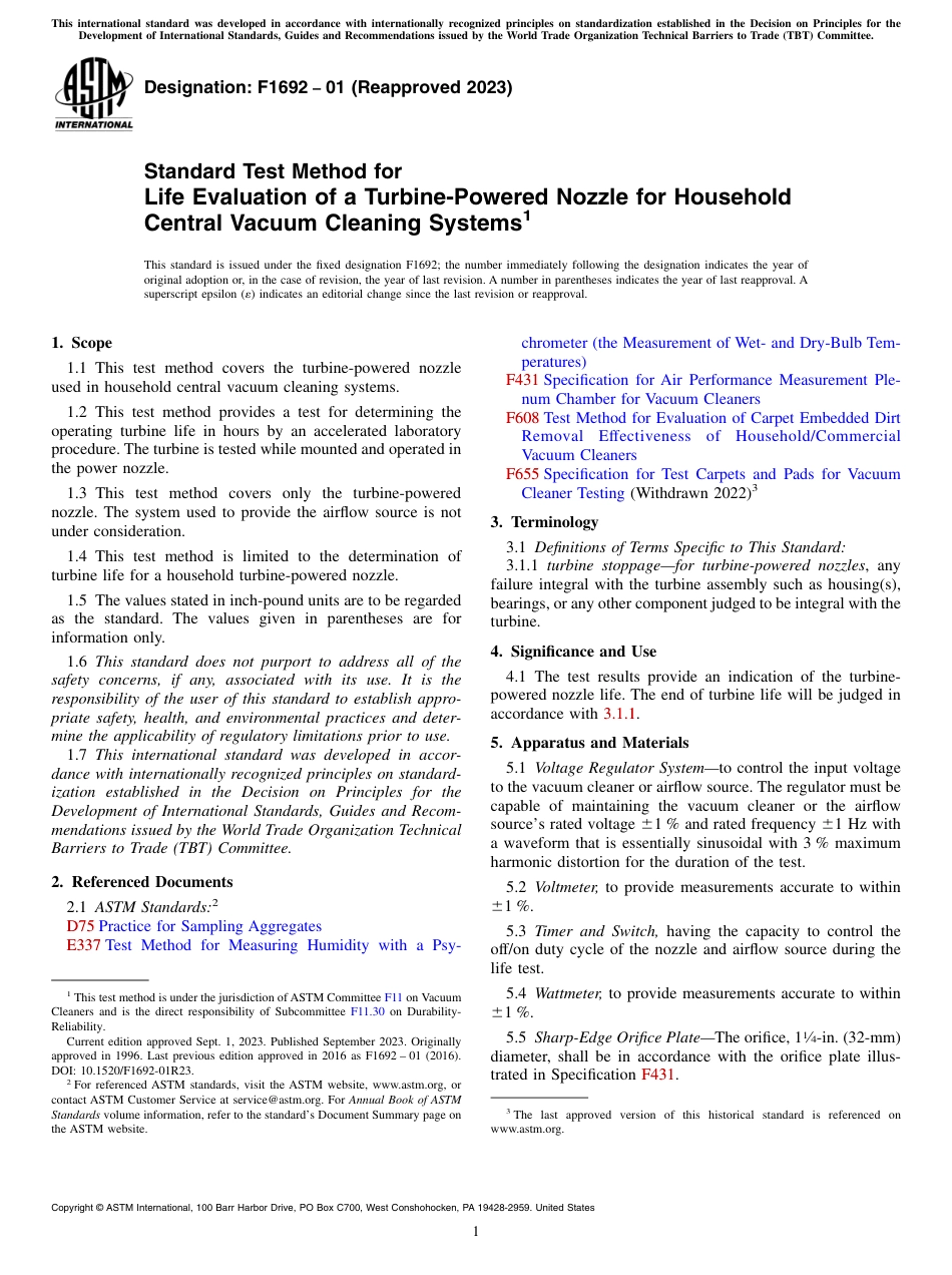 ASTM F1692 - 01 (2023).pdf_第1页