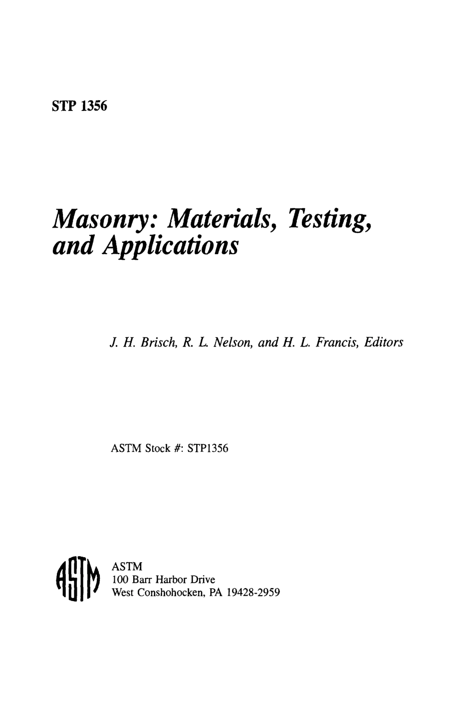 ASTM STP 1356-1999.pdf_第2页