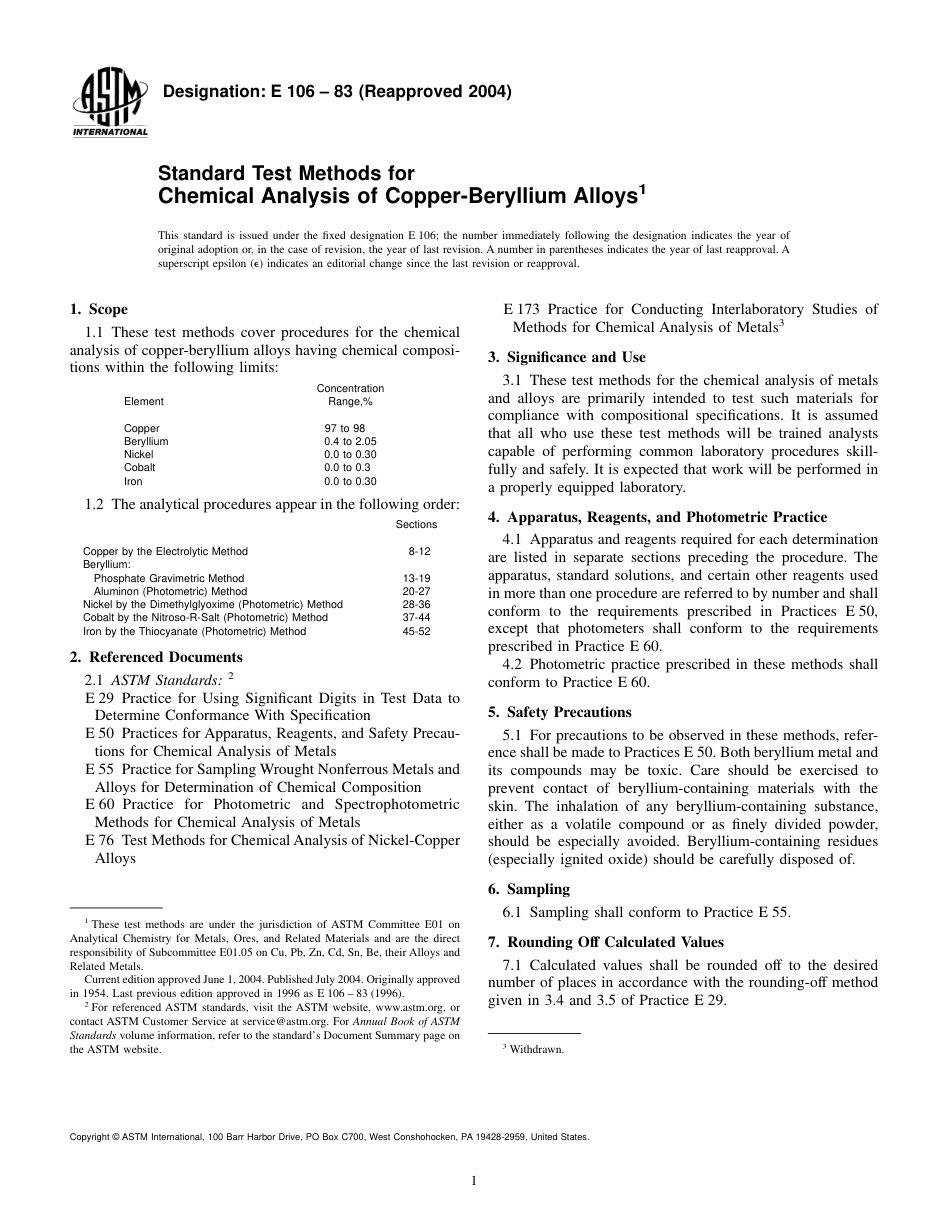 ASTM E106 - 83 (2004).pdf_第1页