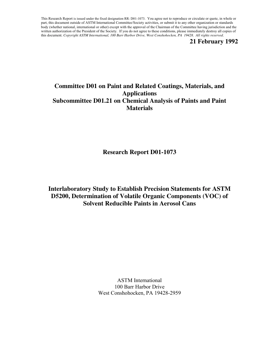 ASTM RR-D01-1073 1992.pdf_第1页