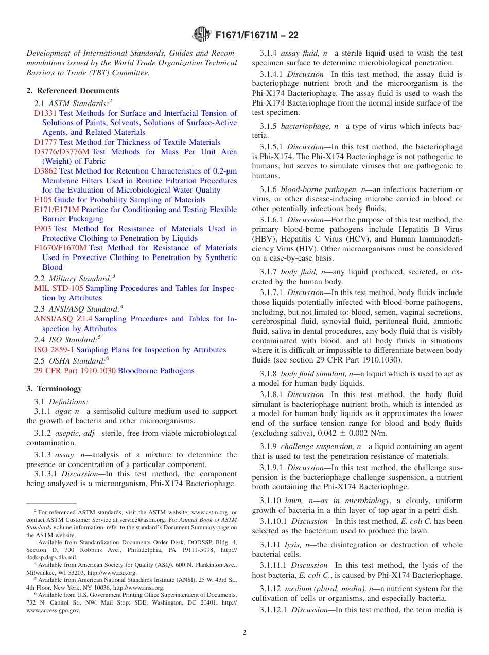 ASTM F1671 - F 1671M - 22.pdf_第2页